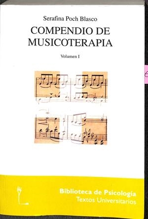 COMPENDIO DE MUSICOTERAPIA VOLUM I | SERAFINA POCH BLASCO