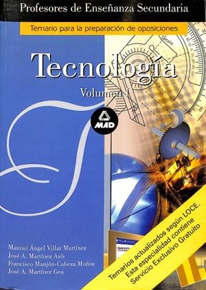TECNOLOGÍA. VOLUMEN I. | V.V.A