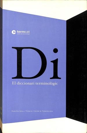 EL DICCIONARI TERMINOLÒGIC (CATALÁN) | V.V.A