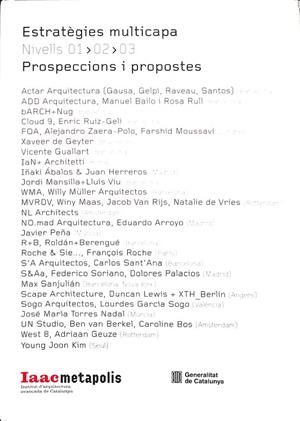 ESTRATÈGIES MULTICAPA NIVELLS 01-02-03 (CATALÁN) | GENERALITAT DE CATALUNYA