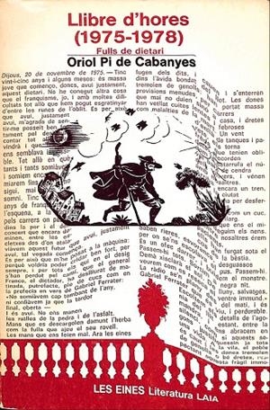 LLIBRE D`HORES (1975-1978) (CATALÁN) | ORIOL PI DE CABANYES