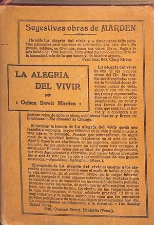 LA ALEGRIA DEL VIVIR | ORISON SWETT MARDEN