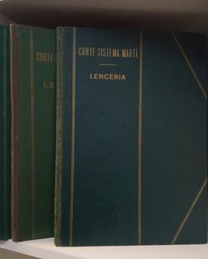 CORTE SISTEMA MARTÍ LENCERIA AÑO 1948, 1951,1963, 1964 4 VOL | V.V.A