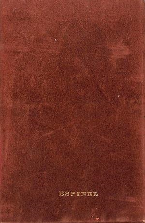 VIDA DEL ESCUDERO MARCOS DE OBREGON | VICENTE ESPINEL