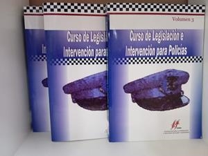 CURSO DE LEGISLACIÓN E INTERVENCIÓN PARA POLÍCIAS 3 VOL  | V.V.A