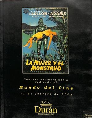 SUBASTA EXTRAORDINARIA DEDICADA AL MUNDO DEL CINE. LA MUJER Y EL MONSTRUO | V.V.A