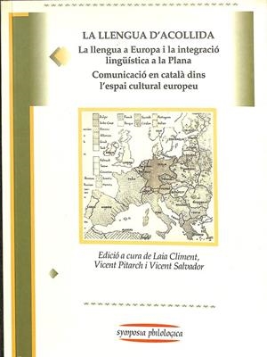 LA LLENGUA D'ACOLLIDA (CATALÁN) | LAIA CLIMENTT, VICENT PITARCH I VICENT SALVADOR
