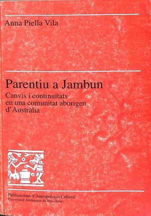 PARENTIU A JAMBUN (CATALÁN) | PIELLA VILA, ANNA