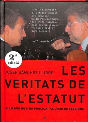 LES VERITATS DE L'ESTATUT (CATALÁN) | JOSEP SÁNCHEZ LLIBRE