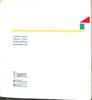 ARQUITECTURA I URBANISME A TORTOSA : DESEMBRE 1988, GENER 1989 : LA NAU TÉ MOSTRA (CATALÁN)