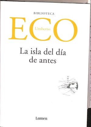 LA ISLA DEL DIA DE ANTES ECO UMBERTO | ECO HUMBERTO 