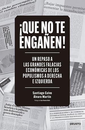 QUE NO TE ENGAÑEN | MARTÍN, ÁLVARO/CALVO, SANTIAGO