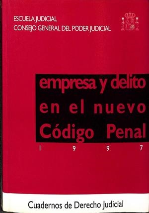 EMPRESA Y DELITO EN EL NUEVO CÓDIGO PENAL. | V.V.A