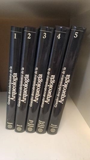 GRANDES DESCUBRIMIENTOS DE LA ARQUEOLOGÍA 5 TOMOS | FERNANDO LARA
