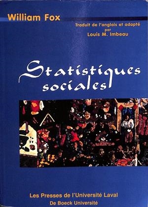 STATISQUES SOCIALES (FRANCÉS) | V.V.A