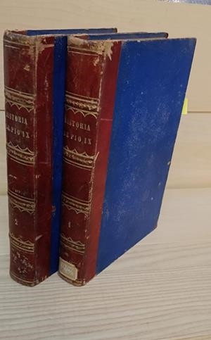 PIO IX HISTORIA DOCUMENTADA DE SU VIDA 2 VOL | D. EDUARDO MARÍA VILARRASA