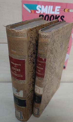 COURS DE PHYSIQUE - TOME DEUXIEMÉ 2 FASCICLES  | M. JAMIN - M. BOUTY