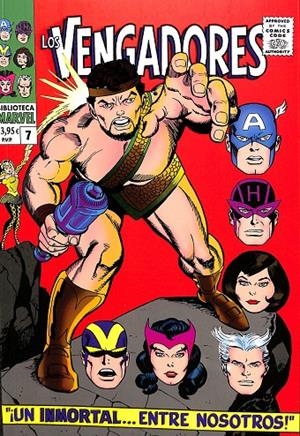 BIBLIOTECA MARVEL LOS VENGADORES  07 DE 1967 | ROY THOMAS - JOHN BUSCEMA - DON HECK