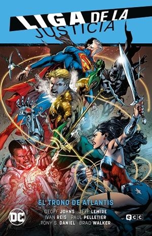 LIGA DE LA JUSTICIA VOL. 03: EL TRONO DE ATLANTIS (NUEVO UNIVERSO PARTE 3) | JOHNS, GEOFF/LEMIRE, JEFF