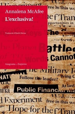 L'EXCLUSIVA (CATALÁN) | MCAFEE, ANNALENA
