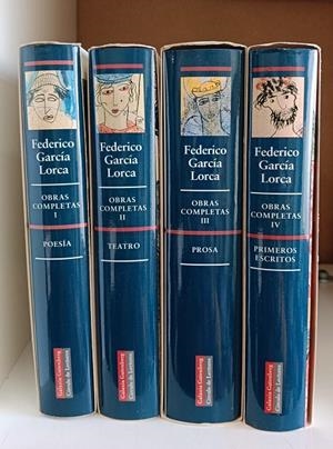 FEDERICO GARCÍA LORCA OBRAS COMPLETAS 4 VOL | FEDERICO GARCÍA LORCA
