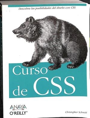 CURSO DE CSS. DESCUBRA LA POSIBILIDAD DEL DISEÑO CON CSS | CHRISTOPHER SCHMITT