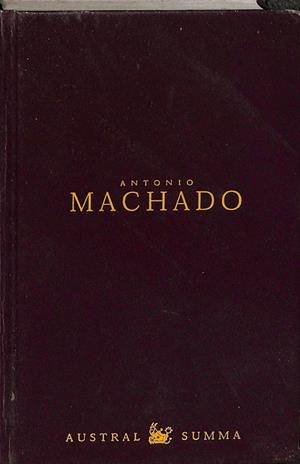 OBRAS SELECTAS | ANTONIO MACHADO.
