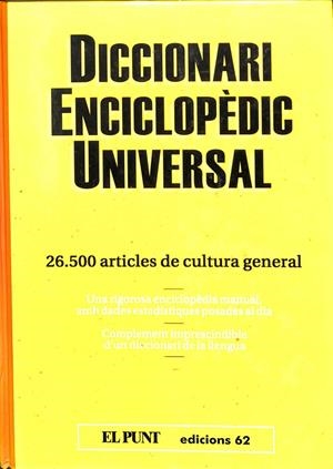 DICCIONARI ENCICLOPÈDIC UNIVERSAL. (CATALÁN) | V.V.A