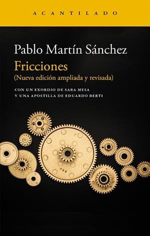 FRICCIONES | MARTÍN SÁNCHEZ, PABLO