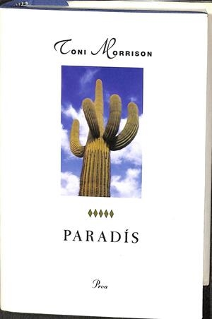 PARADÍS  | TONI MORRISON