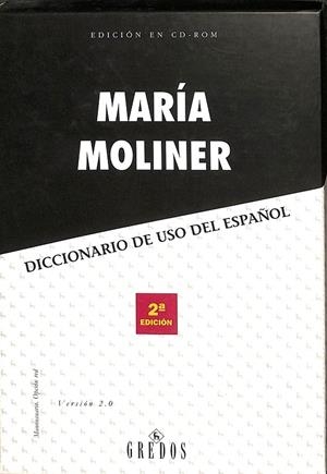 DICCIONARIO USO ESPAÑOL (CD 2.0) | MOLINER RUIZ, MARÍA