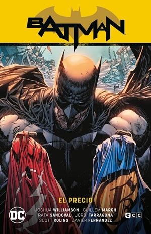 BATMAN VOL. 13: BATMAN/FLASH: EL PRECIO (BATMAN SAGA - HÉROES EN CRISIS PARTE 3) | WILLIAMSON, JOSHUA/BENSON, JULIE/BENSON, SHAWNA/SANDOVAL, RAFA