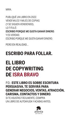 EL LIBRO DE COPYWRITING | BRAVO, ISRA