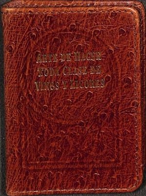 ARTE DE HACER TODA CLASE DE VINOS Y LICORES. | V.V.A